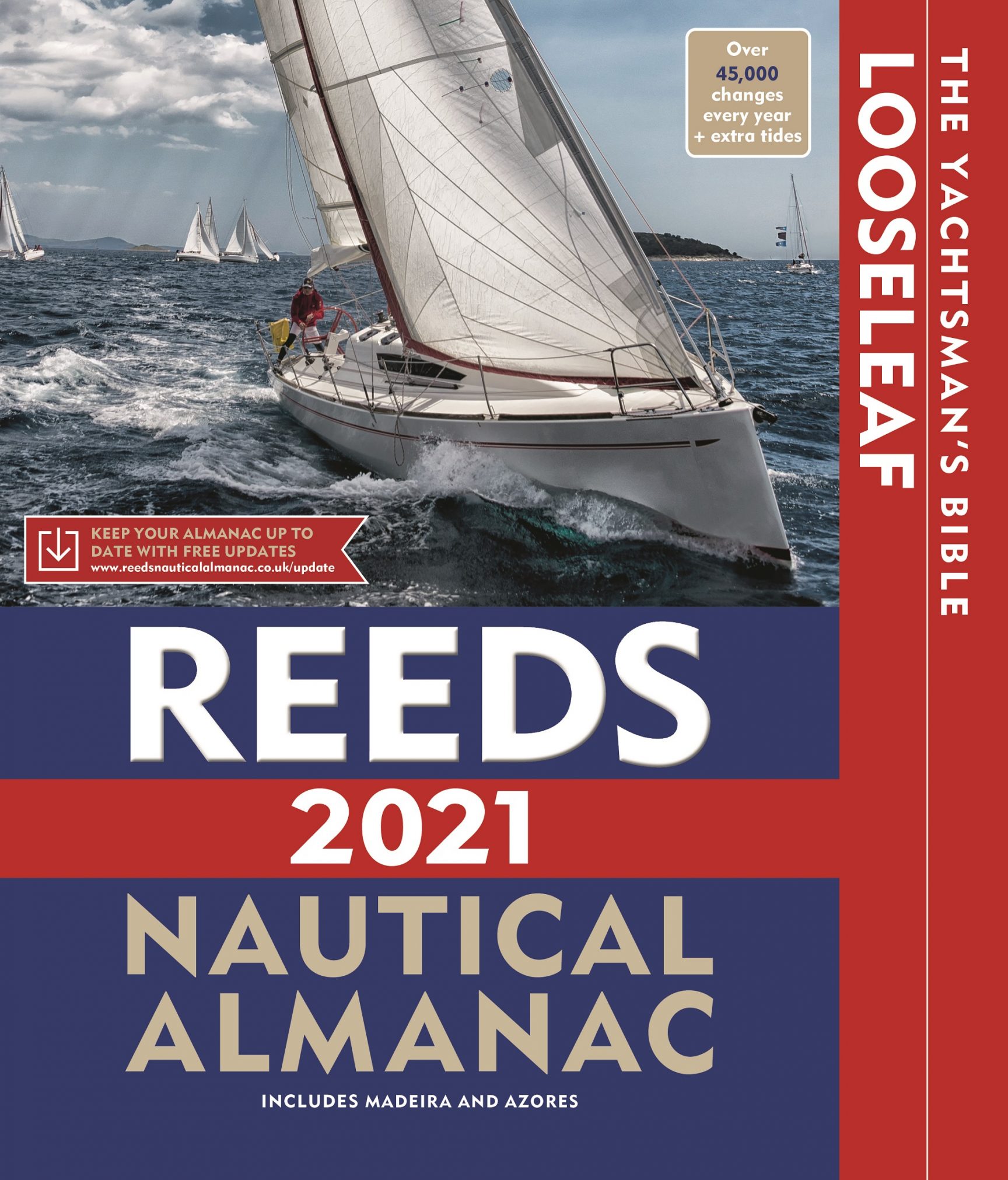 Reeds Nautical Almanac Full Ring Binder Edition + Marina Guide 2021