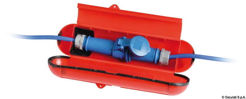 Safe Box Watertight Electrical Connection Cover - Red