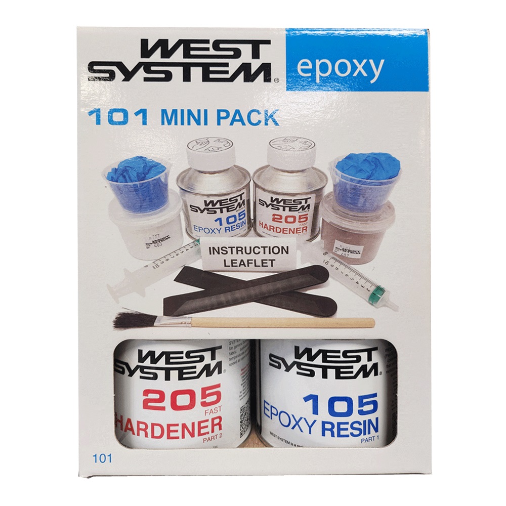West System 101 Mini Repair Pack 105 Epoxy Resin & 205 Hardener