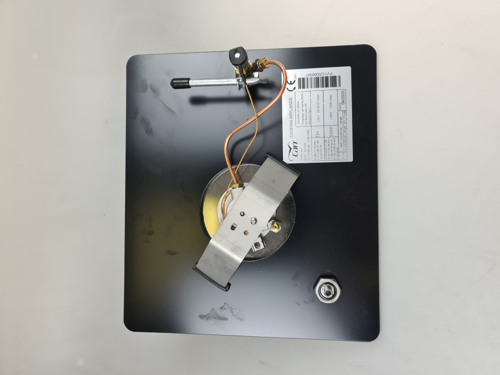 single gas hob
