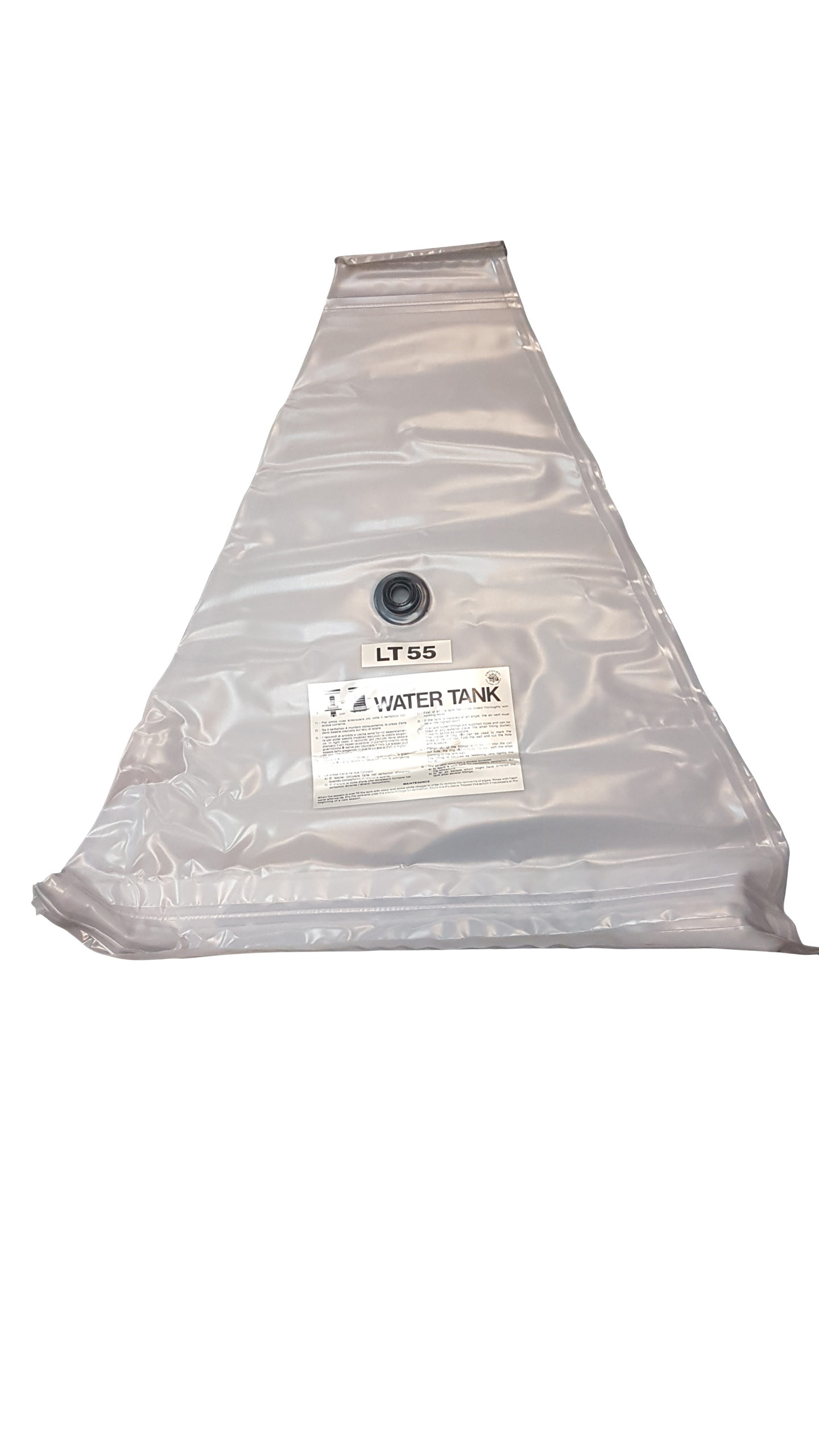 Flexible Plastic Water Tank - Triangular - 55 or 100 Litres