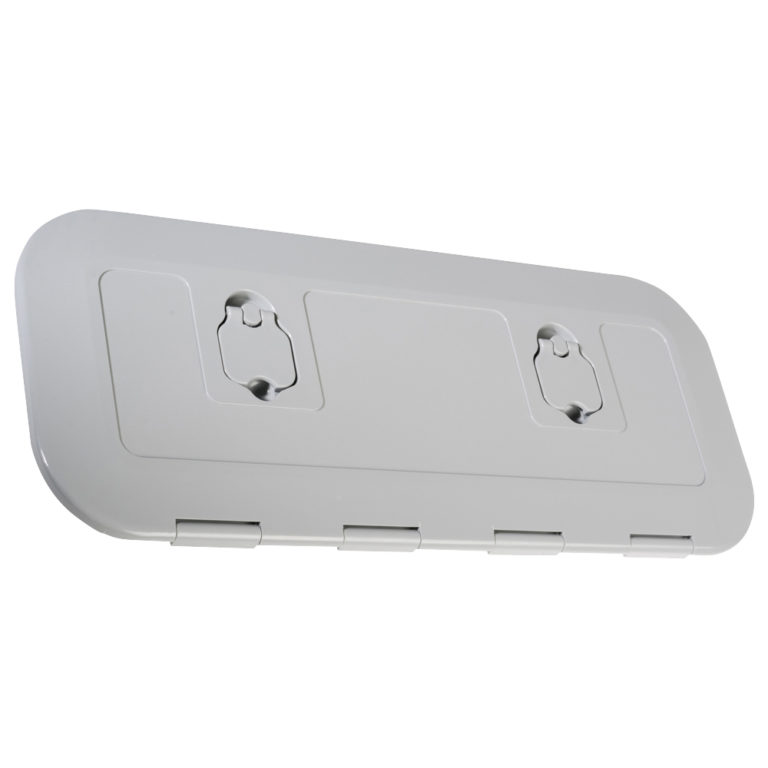 Narrow Locking Deck Hatch - 600 x 250mm - Float Your Boat