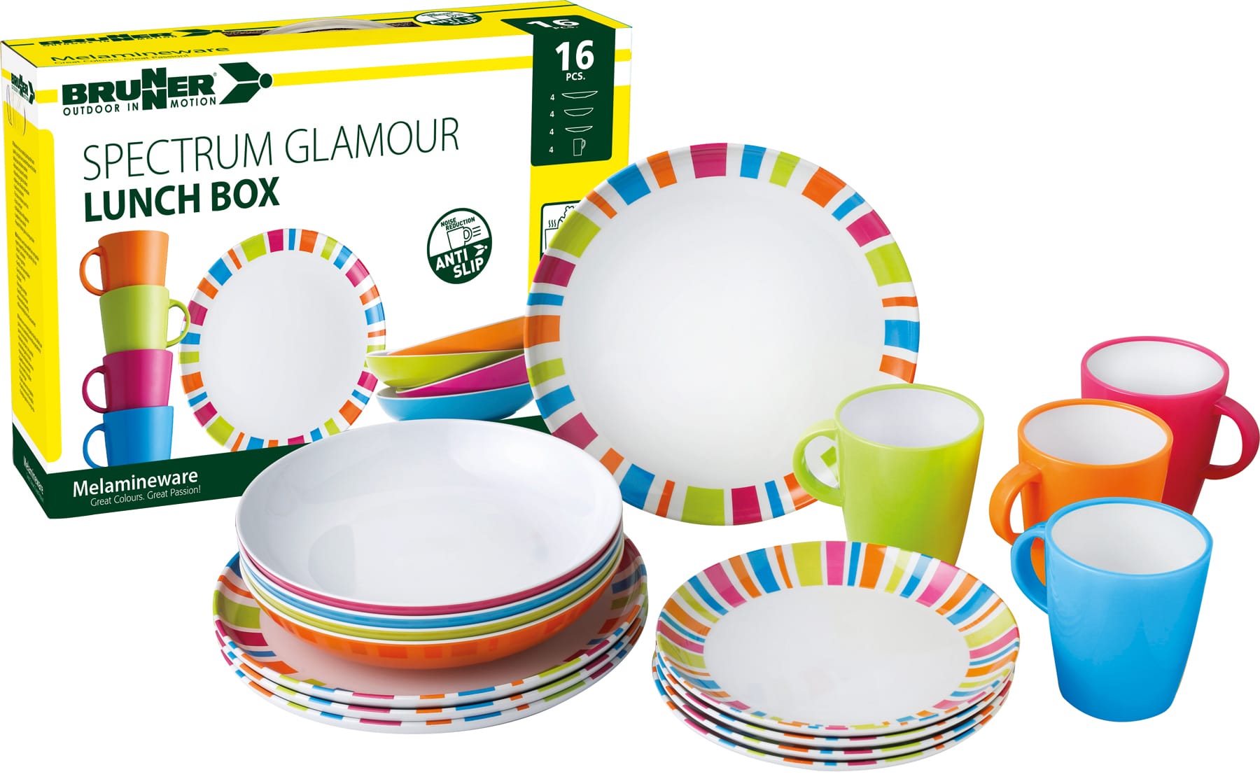 Brunner Spectrum Glamour Themed Tableware