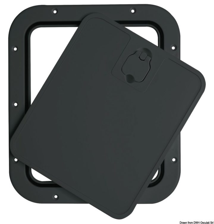 Removable Deck Hatch Flush Black Float Your Boat