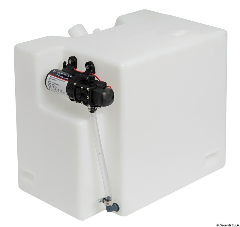 49 Litre Water Tank + Fresh Water Pump Kit