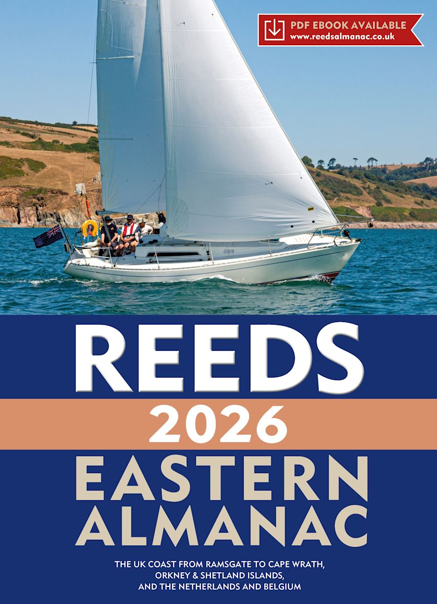 Reeds Eastern Almanac + Marina Guide 2026 - Spiral Bound